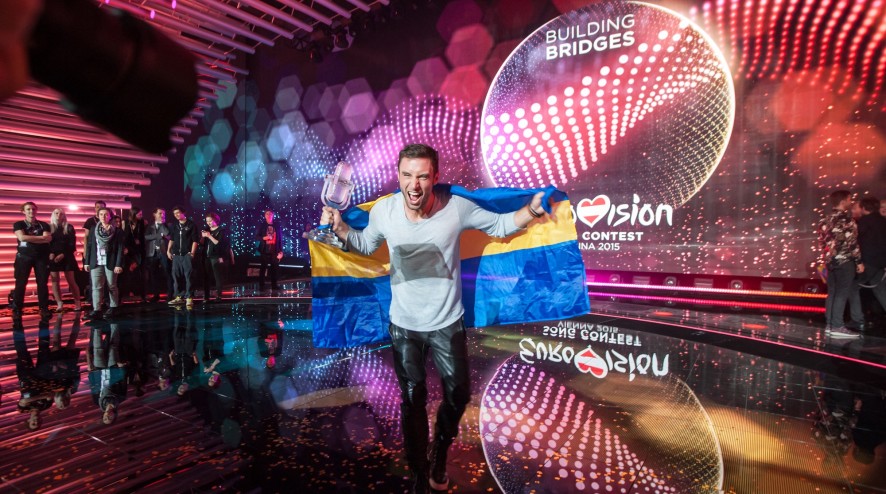 Foto: Fituesi i Eurovision 2015, Måns Zelmerlöw  - Credit: © Stefano G. Pavesi / Contrasto