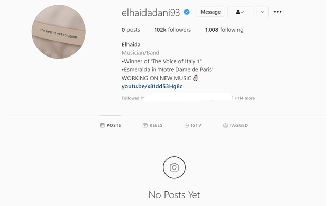 elhaida dani instagram